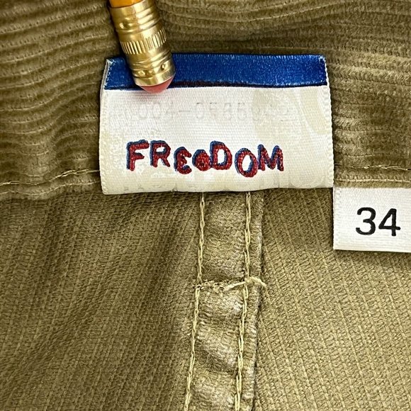 Hurley Shorts Mens 34 Corduroy Brown Skater Streetwear USA made - Picture 6 of 12